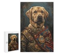 Jigsaw Puzzles for Adults 1000 PCS Medieval Knight Dog Armor-8 Jigsaw Puzzles for Teenagers Improve Memory Train Your Brain And Hands Stress Reduction Gifts 1000 PCS