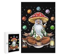 Jigsaw Puzzles for Adults 1000 PCS Mushroom Wizard with Planets Jigsaw Puzzle Family Game But Fun And Humorous Birthday Present, Gifts, 1000 PCS