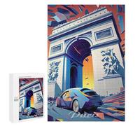 Jigsaw Puzzles for Adults 1000 PCS Paris Arc De Triomphe 3 Adult Jigsaw Puzzle Relax Games Wall Decoration Gifts for Friends And Family 1000 PCS