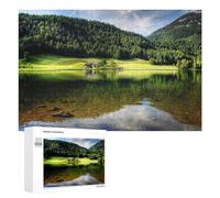 Jigsaw Puzzles for Adults 1000 PCS Peaceful Lake Reflections in Nature Puzzle for Adults Relax Games Difficult Hard Gifts for Friends And Family 1000 PCS