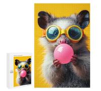 Jigsaw Puzzles for Adults 1000 PCS Possum Bubblegum Jigsaws for Adults Relax Games Presents for Women Gifts for Friends And Family 1000 PCS