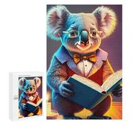 Jigsaw Puzzles for Adults 1000 PCS Professor Koala Jigsaws for Adults Family Games Stress Reliever Birthday Present, Gifts, 1000 PCS