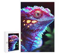 Jigsaw Puzzles for Adults 1000 PCS Realistic Lizard Fantasy Adult Jigsaw Puzzle Family Game Presents for Women Birthday Present, Gifts, 1000 PCS