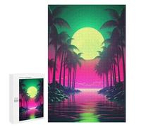Jigsaw Puzzles for Adults 1000 PCS Retro Synthwave Chronicles Jigsaws for Adults Relax Games Presents for Women Gifts for Friends And Family 1000 PCS