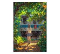 Jigsaw Puzzles for Adults 1000 PCS Staying Back Jigsaws for Adults Relaxing Games Wall Decoration Fun Activities at Home 1000 PCS