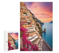 Jigsaw Puzzles for Adults 1000 PCS Sunset Cliffside Paradise Jigsaw Relaxing Games Analysis And Logic Unique Birthday And Xmas Gifts 1000 PCS