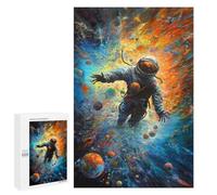 Jigsaw Puzzles for Adults 1000 PCS Swallowed By The Universe Jigsaws for Adults Relax Games Presents for Women Gifts for Friends And Family 1000 PCS