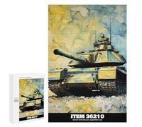 Jigsaw Puzzles for Adults 1000 PCS Tank Leopard Adult Jigsaw Puzzle Relax Games Wall Decoration Gifts for Friends And Family 1000 PCS