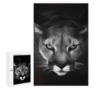 Jigsaw Puzzles for Adults 1000 PCS The Cougar Silver Lion Puzzle For Teenagerss But Fun And Humorous Wishlist with Santa Claus Unique Birthday And Xmas Gifts 1000 PCS