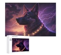 Jigsaw Puzzles for Adults 1000 PCS Thundering Wolf Artwork -1 Teenagers Puzzles DIY Toys Home Decoration Unique Birthday And Xmas Gifts 1000 PCS