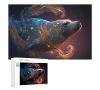 Jigsaw Puzzles for Adults 1000 PCS Whale of A Dream Cosmic Serenity Jigsaw Relaxing Games Analysis And Logic Unique Birthday And Xmas Gifts 1000 PCS