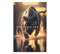 Jigsaw Puzzles for Adults 1000 PCS Wild Ambition Motivation Jigsaws for Adults Relaxing Games Wall Decoration Fun Activities at Home 1000 PCS