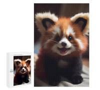 Jigsaw Puzzles for Adults 1000 PCS Wild Cute Baby Red Panda Adult Jigsaw Puzzle Family Game Presents for Women Birthday Present, Gifts, 1000 PCS