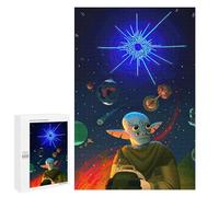 Jigsaw Puzzles for Adults 1000 PCS Yoda in Space Adventure Adult Jigsaw Puzzle Relax Games Wall Decoration Gifts for Friends And Family 1000 PCS