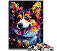 Jigsaw Puzzles for Adults 1000 Pembroke Welsh Corgi 1000 Piece Jigsaw,Learning Educational Toys Family Games Unique Birthday And Gifts (50x75cm)