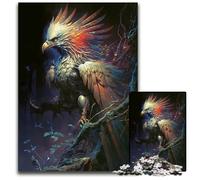 Jigsaw Puzzles for Adults 1000 Phoenix Bird Engaging Puzzles for Adults for Family And Friends Suitable for Ages 14+ 1000 PCS(38x26cm)