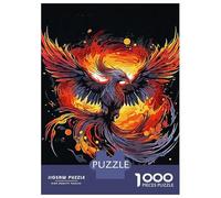 Jigsaw Puzzles for Adults 1000 Phoenix Mystic Adult Jigsaw Puzzle Toy Wall Decor Difficult Challenge Educational Challenge 52x38cm/1000pcs