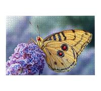 Jigsaw Puzzles for Adults 1000 Piece, 1000 Piece Butterfly Jigsaw Puzzles for Adults, Challenging Flower Jigsaws for the Whole Family, Wooden Puzzle for Home Decor, Gifts for Women and Men, -7382