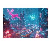 Jigsaw Puzzles for Adults 1000 Piece, 1000 Piece City Jigsaw Puzzles for Adults, Challenging Landscape Jigsaws for the Whole Family, Wooden Puzzle for Home Decor, Gifts for Women, Gifts for Men, -6474