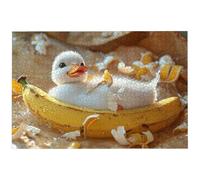 Jigsaw Puzzles for Adults 1000 Piece, 1000 Piece Duck Jigsaw Puzzles for Adults, Challenging Cute Jigsaws for the Whole Family, Wooden Puzzle for Home Decor, Gifts for Women, Gifts for Men, -7120