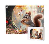 Jigsaw Puzzles for Adults 1000 Piece 75x50cm Challenging Jigsaw Puzzle Educational Game 1000 Pieces Animal Squirrels Puzzles for Adult, DIY Craft Puzzle for Home Decoration Gifts x-168