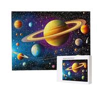 Jigsaw Puzzles for Adults 1000 Piece 75x50cm Challenging Jigsaw Puzzle Educational Game 1000 Pieces Cosmic Planet Puzzles for Adult, DIY Craft Puzzle for Home Decoration Gifts x-942