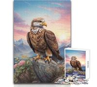Jigsaw Puzzles for Adults 1000 Piece A Baby Eagle Hands-on Game Learning Educational Gift For Birthdays Size 38x52cm