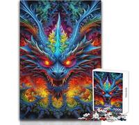 Jigsaw Puzzles for Adults 1000 Piece A Dragons Triumph Hands-on Game Learning Educational Gift For Birthdays Size 38x26cm