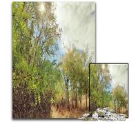 Jigsaw Puzzles for Adults 1000 Piece A Glimpse of Paradise Jigsaw Puzzles Perfect for Family Fun on Christmas Thanksgiving Birthdays & Easter 1000 PCS(38x26cm)