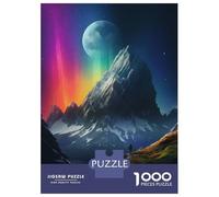 Jigsaw Puzzles for Adults 1000 Piece A Man Standing On Mountain Jigsaw for Adults Fun Games Wall Art Unique Birthday And Xmas Gifts 70x50cm/1000pcs