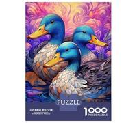 Jigsaw Puzzles for Adults 1000 Piece A Trio of Ducks Jigsaw for Adults Hands-on Game Difficult Hard Fun Activities at Home 70x50cm/1000pcs