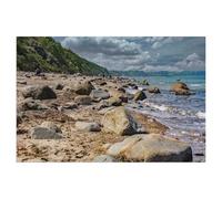 Jigsaw Puzzles for Adults 1000 Piece，A very stony steep coast - Baltic resort Rerik，Difficult Puzzle Perfect Educational Gift for Boys And Girls（50x70cm）-AM25