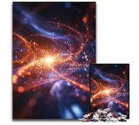 Jigsaw Puzzles for Adults 1000 Piece Abstract Cosmic Nebula Paper Jigsaw Puzzles Perfect for Family Fun Party Games Birthday Party Favors 1000 PCS(38x26cm)