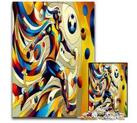 Jigsaw Puzzles for Adults 1000 Piece ABSTRACT EPIC FOOTBALL Difficult Puzzles for Adults Challenging DIY Brain Teaser for Teenagers 1000 PCS(75x50cm)