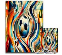 Jigsaw Puzzles for Adults 1000 Piece ABSTRACT EPIC FOOTBALL Difficult Puzzles for Adults DIY Home Decor Gift Brain Teaser Game 1000 PCS(75x50cm)