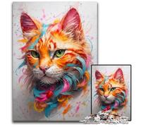 Jigsaw Puzzles for Adults 1000 Piece Abstract Ethereal Whiskers_193662b - 副本 (2) - 副本 - 副本 Jigsaw Puzzles Family Game Night Fun, DIY Decorative Artwork 300 PCS