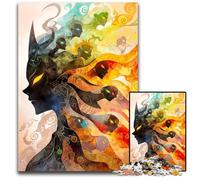 Jigsaw Puzzles for Adults 1000 Piece Abstract Female Figure with Multiple Faces Jigsaw Puzzles Perfect for Family Fun on Christmas Thanksgiving Birthdays & Easter 1000 PCS(75x50cm)