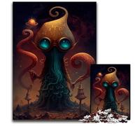 Jigsaw Puzzles for Adults 1000 Piece Adorable Enigma Hastur Wooden Jigsaw Puzzles for Adults HighDifficulty Brain Teaser for Teenagers 1000 PCS(75x50cm)