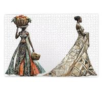 Jigsaw Puzzles for Adults 1000 Piece, Africa Puzzles for Adults, Impossible Puzzle 1000 Pieces, Family Educational Wooden Puzzle, Challenging Jigsaws, Gift Box Packaging, Gifts for Women, Men, J-7