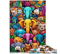 Jigsaw Puzzles for Adults 1000 Piece African animals Challenging Game 26x38cm Unique Birthday and Gifts for and teenager Age 14 and Up