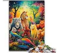 Jigsaw Puzzles for Adults 1000 Piece African Animals Puzzle for Family Fun Perfect for Holidays, Interactive Game Nights (size : 26x38cm)