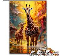 Jigsaw Puzzles for Adults, 1000 Piece African Animals Puzzle for Teenagers, Couples, And Friends for Birthdays, Christmas (size : 26x38cm)