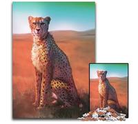 Jigsaw Puzzles for Adults 1000 Piece African Savannah Jigsaw Puzzles Perfect for Family Fun on Christmas Thanksgiving Birthdays & Easter 1000 PCS(75x50cm)