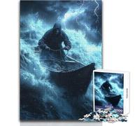 Jigsaw Puzzles for Adults 1000 Piece Against The Storm Hands-on Game Learning Educational Gift For Birthdays Size 50x75cm