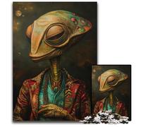 Jigsaw Puzzles for Adults 1000 Piece Alien Art LIV Puzzles for Adults Family Fun Activity Brain Challenge for Teenager 1000 PCS(75x50cm)
