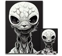 Jigsaw Puzzles for Adults 1000 Piece Alien Headshot Difficult Puzzles for Adults DIY Home Decor Gift Brain Teaser Game 1000 PCS(75x50cm)