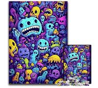 Jigsaw Puzzles for Adults 1000 Piece Alien Monster Party Challenging Puzzles for Mother'S Day Birthdays Christmas 1000 PCS(75x50cm)