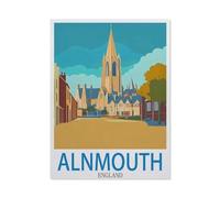 Jigsaw Puzzles for Adults 1000 Piece，Alnmouth England，Educational Games Brain Challenge Jigsaw Puzzles for Adult Kids（50x70cm）-FC89