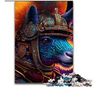Jigsaw Puzzles for Adults 1000 Piece Alpaca Warrior Jigsaw Puzzles for Adults, 1000 Piece Making It A Great Gift for Family Fun (Size 50x75 cm)