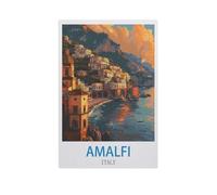 Jigsaw Puzzles for Adults 1000 Piece，Amalfi Italy，Educational Games Brain Challenge Jigsaw Puzzles for Adult Kids（50x70cm）-GC27
